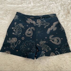 BLACKMILK MAGIC SKY CUFFED SHORTS